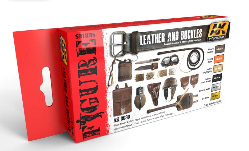 AK Interactive Figure Series Leather and Buckles