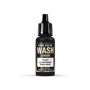 Washes/Inks Vallejo Game wash black 17ml