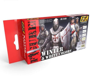AK Interactive Figure Series Winter&White colors
