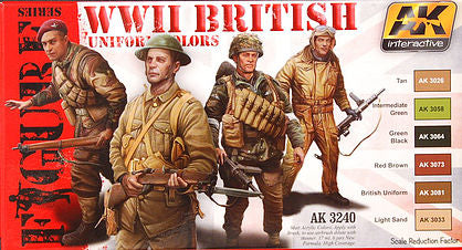 Ak Interactive Figure series ww2 British uniforms