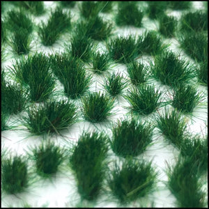 Scenic Selection Static Grass Tufts Dark Green 4mm Random