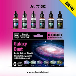 Vallejo color shifters set Galaxy Dust