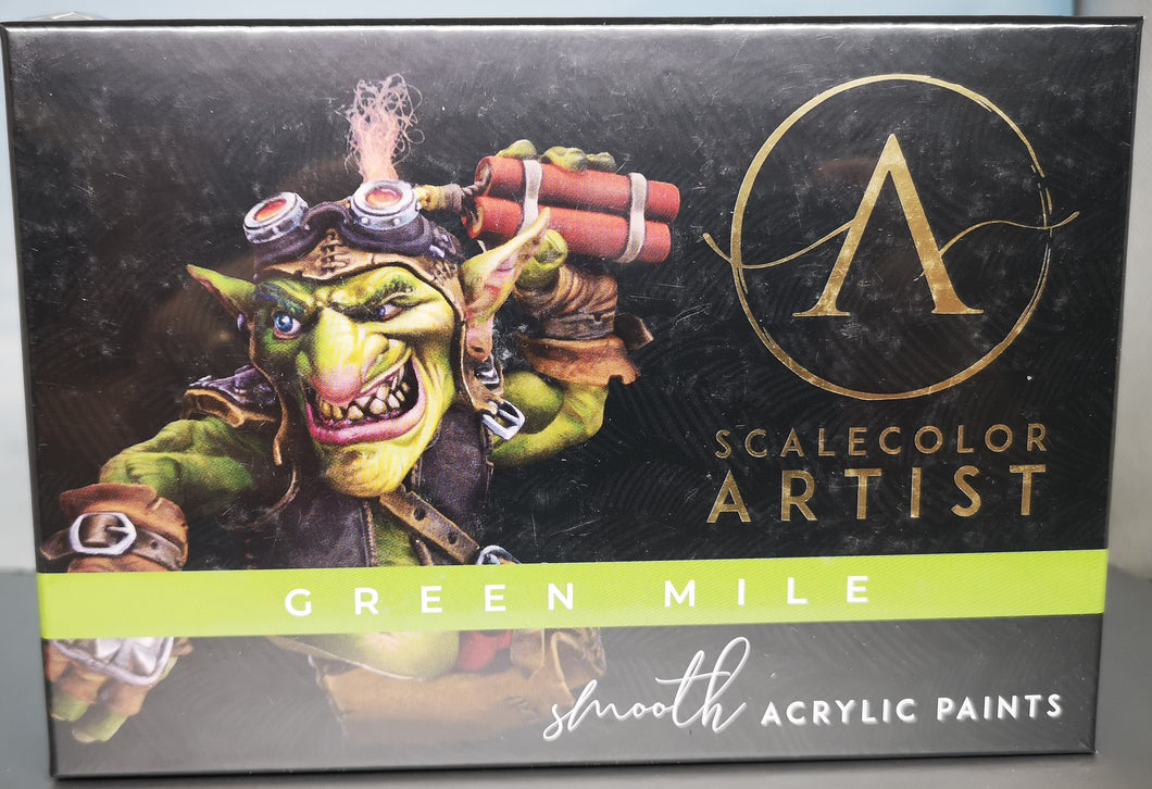 Scalecolor Artist Sets Green Mile SSAR-07