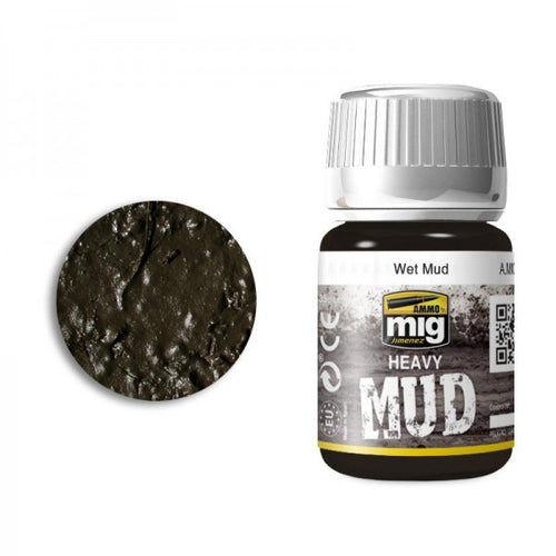 Ammo Mig Weathering Products Medium Density Mud Wet Ground  Splashes