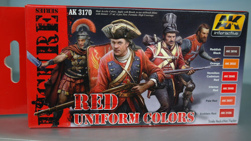 AK Interactive Figure Series Red Uniform
