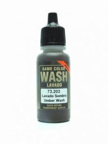 Washes/Inks Vallejo game wash Umber wash 17ml