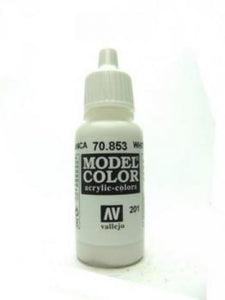 Vallejo Model Color Paints White Glaze 70.853
