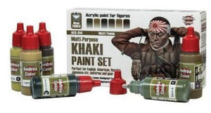 Andrea Color Khaki paint Set