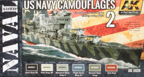 AK Interactive Naval Series US Navy Camoflages 2