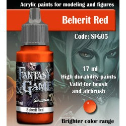 Scalecolor Fantasy and Games Beherit Red SFG05