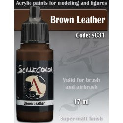 Scalecolor75 paints Brown leather: SC31