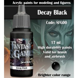Scalecolor Fantasy and Games Paint Decay BlackSFG00