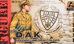 AK Interactive Figure Series D.A.K Uniform Colors