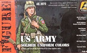AK Interactive Figure Series US Army Soldiers Uniform Colors