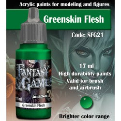 Scalecolor Fantasy and Games Paint Green skin Flesh SFG-21