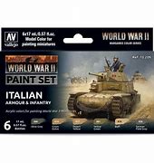 Vallejo World War2 Paint Set Italian 70.209