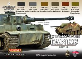 Lifecolor Paint Sets German ww2 tanks set 2