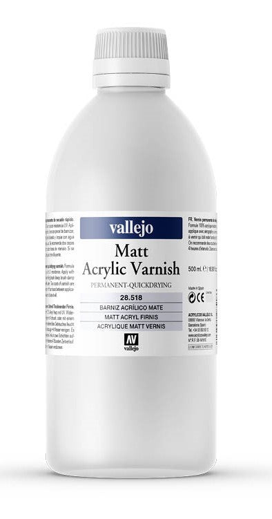 Varnishes Vallejo Matt Acrylic Varnish 500ml