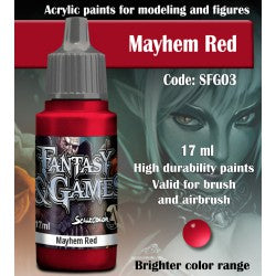 Scalecolor Fantasy and Games Mayhem Red SFG03
