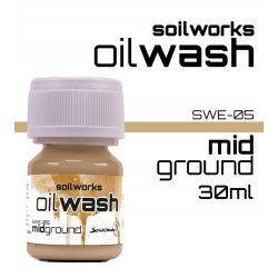 Soil Works Weathering Products Oil Wash Mid Ground SWE-05