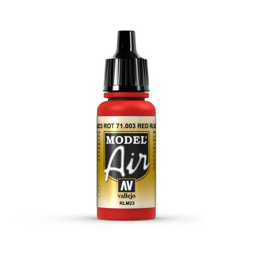 Vallejo Model Air Color Paint 71.003 Red