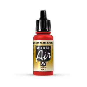 Vallejo Model Air Color Paint 71.003 Red
