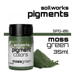 Soil Works Weathering Products Moss Green Pigment SPG-06