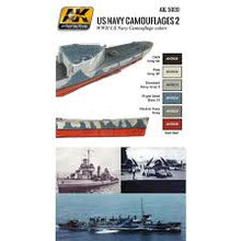 Load image into Gallery viewer, AK Interactive Naval Series US Navy Camoflages 2