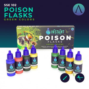 Scale75 Instant colors Poison Flasks Green Colors SSE-102
