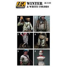Load image into Gallery viewer, AK Interactive Figure Series Winter&amp;White colors