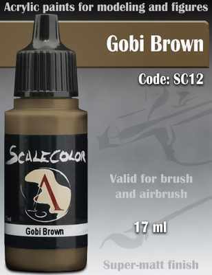 Scalecolor75 paint Gobi Brown: SC12