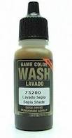 Washes/Inks Vallejo game Wash Sepia Shade 17ml