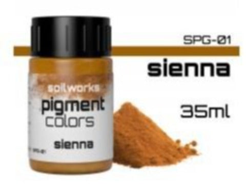 Soil Works Weathering Products Sienna Pigment SPG-01