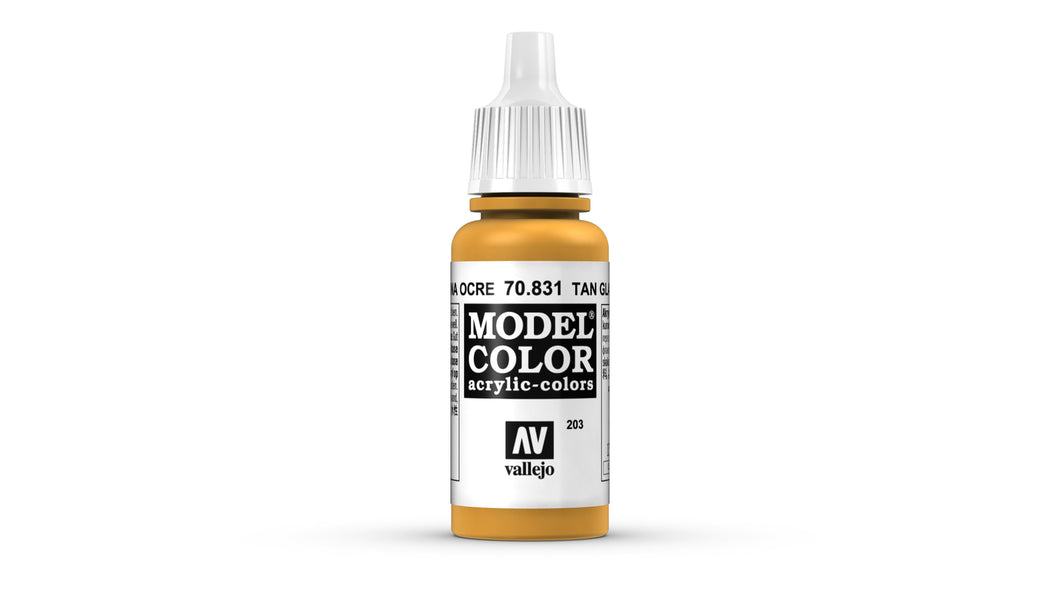 Vallejo Model Color Paints Tan Glaze 70.831