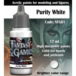 Scalecolor Fantasy and Games Paint Purity WhiteSFG01